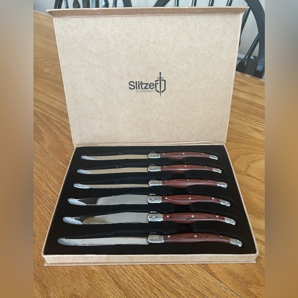 Slitzer Kitchen Slitzer Germany Steak Knife Set Poshmark